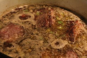 Guinness added to the pot