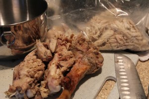 I used both dark and white meat.